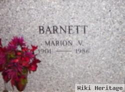 Marion V Barnett