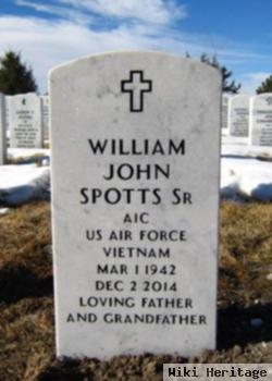 William John "bill" Spotts, Sr