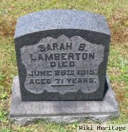 Sarah Alexander Bredin Lamberton