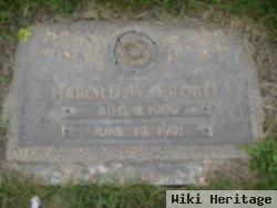 Harold W Frobel