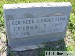 Gertrude B. Bogue Clark