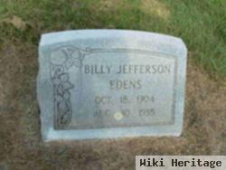 William Jefferson "billy" Edens