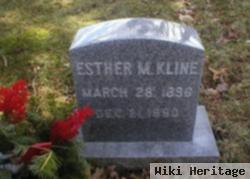 Esther M Anderson Kline