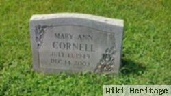 Mary Ann Cornell