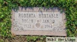 Roberta M Huxtable