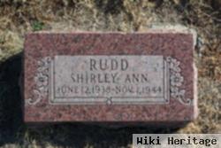 Shirley Ann Rudd