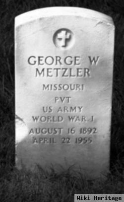 George W Metzler