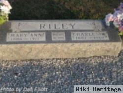 Mary Ann Riley