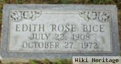 Edith Rose Bice