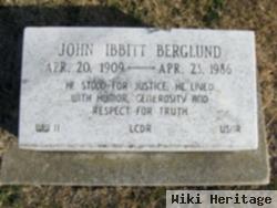 John Ibbitt Berglund