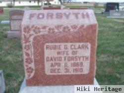 Rubie G. Clark Forsyth