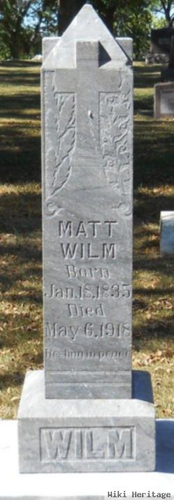 Matthias "matt" Wilm