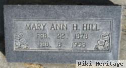 Mary Ann Heath Hill