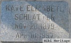 Kate Elizabeth Schlatter