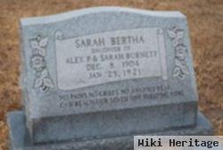 Sarah Bertha Burnett