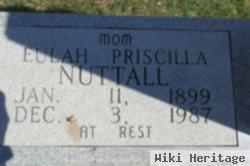 Eulah Priscilla Wampler Nuttall