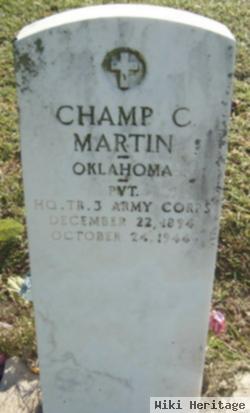 Champ C. Martin