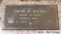 John H "jack" Wilson