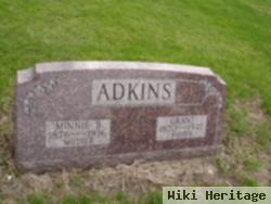 Minnie B Chambers Adkins