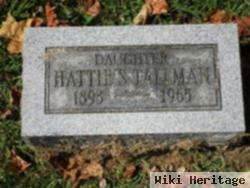 Hattie S Hurst Tallman