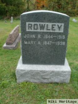 Mary Ann Griffith Rowley