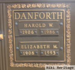 Elizabeth M. Danforth