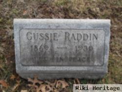 Augusta "gussie" Raddin