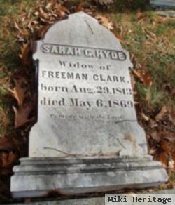 Sarah G Hyde Clark