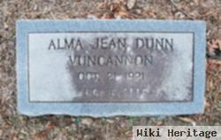 Alma Jean Craddock Dunn Vuncannon