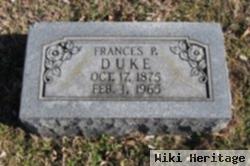 Frances P. Duke