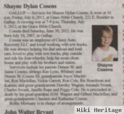 Shayne Dylan Cosens