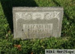 Elizabeth "lizzie" Rainey Bowman