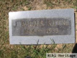 J. Walter Rhyne