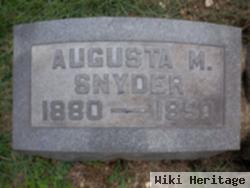 Augusta M Snyder