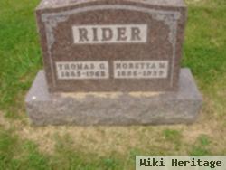 Thomas Grover Cleveland "tom" Rider