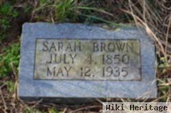 Sarah Brown