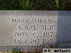 Mary Foreman Garner