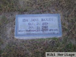 Ida Jane Baxley Baxley