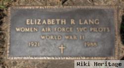 Elizabeth R. Lang