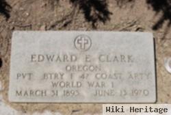 Pvt Edward Everett Clark