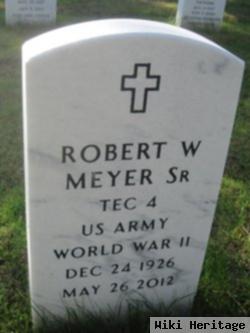 Robert W Meyer, Sr