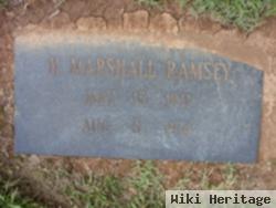 Homer Marshall Ramsey