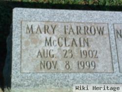 Mrs Mary Farrow Mcclain