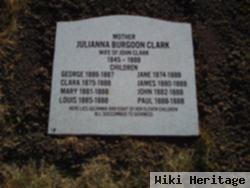 Julia Anne Burgoon Clark