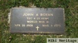 John A. Boyan