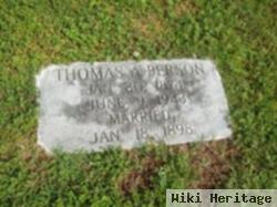 Thomas Arrington Person