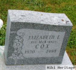 Elizabeth E Mckinney Cox