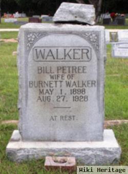 Willie May "bill" Petree Walker