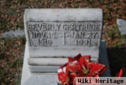 Beverly Gertrude Davis