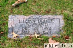 Lillian Driver Rowland
